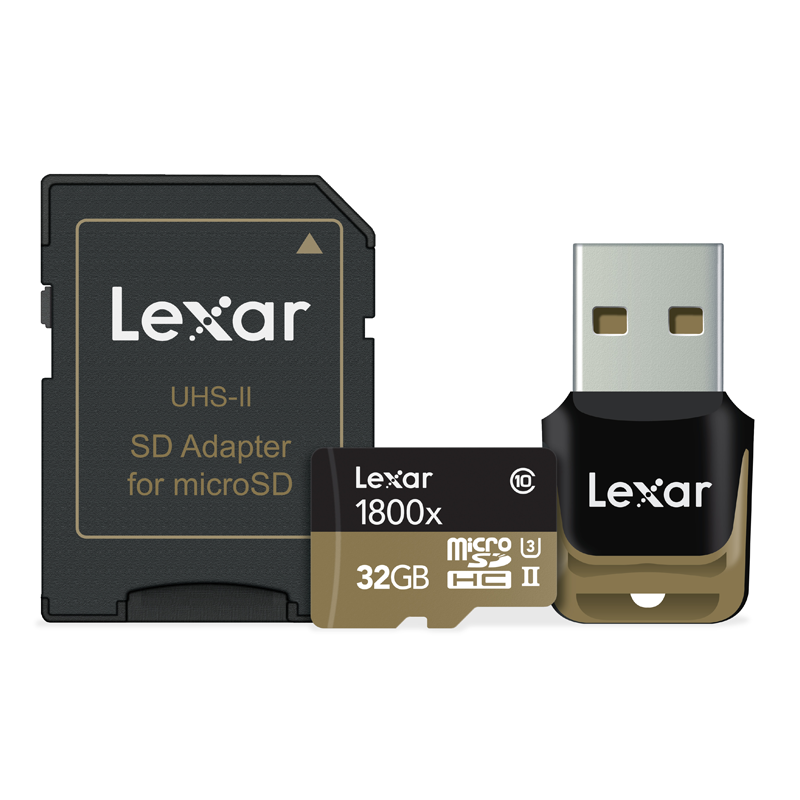 Lexar MicroSD 1800x 32GB