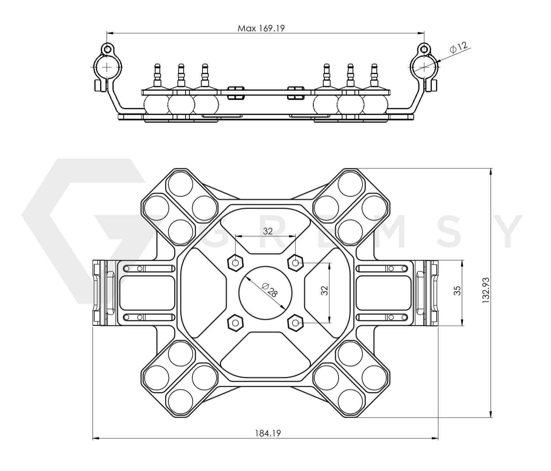 Gremsy T3 Damping