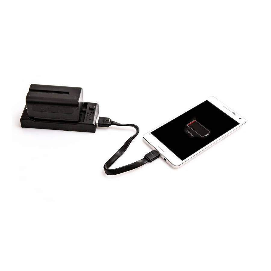 Nanlite NP-F Type Battery Charging Hub - Bilde 3